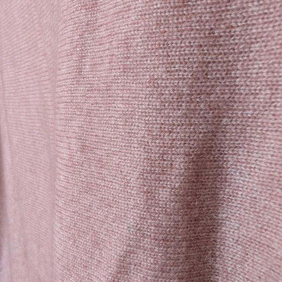 Cashmere Charter Club Luxury XS Pink Boat Neck  100% Cashmere Sweater Tunic - Picture 6 of 11